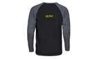 T-Shirt à manches longues avec logo en noir/gris